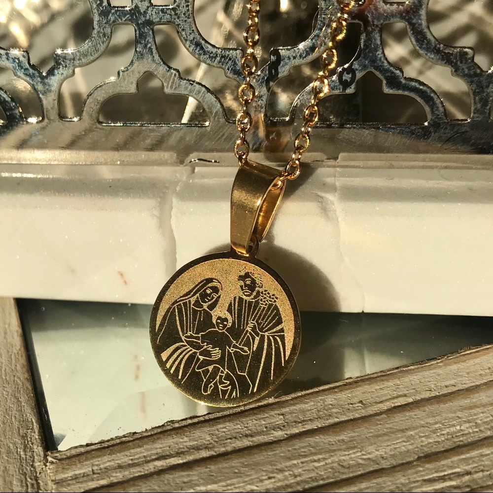 Holy Family Necklace